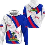 Custom Name Number Haitian Full Sublimation Sweatshirt Nation Flag Country