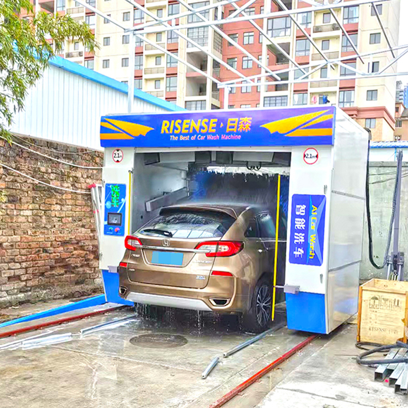 CF-340 Intelligent Full Automatic Rollover Car Wash Machine OEM
