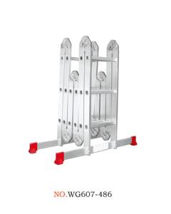 China Aluminum Alloy 6063 15.94ft Multi Purpose Ladder factory