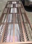Interior Stainless Steel Room Partition PVD Coating For Restaurant Decoration