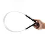 Plastic Handle Horse Sweat Scraper , 35.5*29 cm Metal Shedding Blade