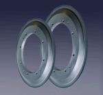Slot Edge Vitrified Diamond Wheel Equip With High Precision NC Crankshaft