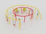 Customization Inclusive Swing LLDPE Heavy Duty Childrens Hanging Chair