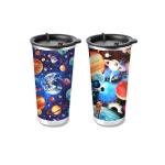450ml PP Cup 3D Lenticular Printing Service For Promotion Gifts