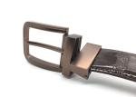 Rotate Buckle Reversible 3.5CM Mens Casual Leather Belt