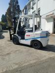 Used diesel forklift with a 3-ton load capacity TCM internal combustion forklift