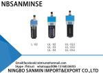 L / UL Sanmin Air Line Filter Regulator Lubricator Air Compressor Regulator