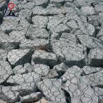 Hexagonal Gabion Mesh Hot Dip Galvanized Pvc Coated Gabion Box