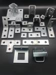 Cast Iron Unisrut Fittings Galvanized Metal Post Base Brackets