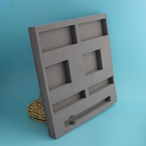 China Large Size Tool Box Foam Inserts , Custom Die Cut Eva Foam Tray Gray Color factory