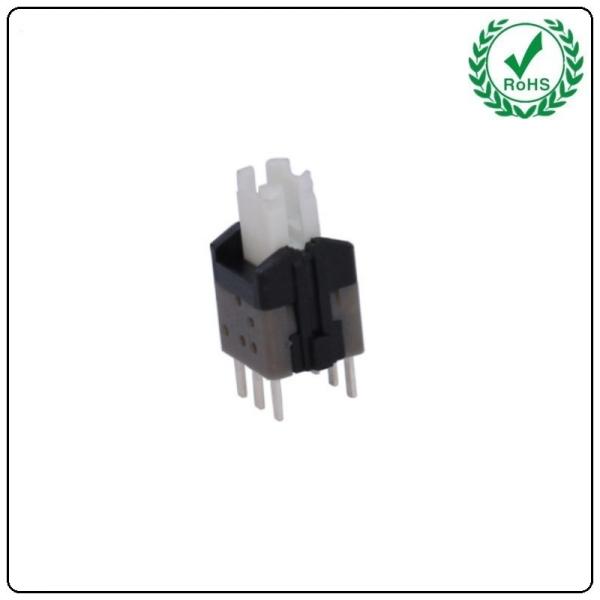 China Self Locking Unlocked DIP On Off SPST Push Button Switch factory