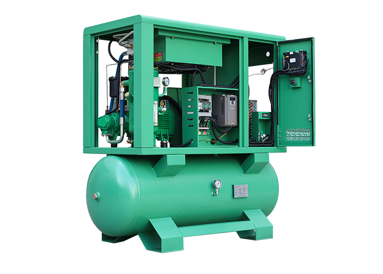 Laser Cutting Integrated Screw Air Compressor 