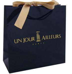China Hot 2015 high quality luxury shopping packaging paper bag factory