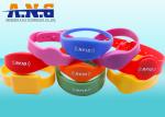 Silicone satisfying Round RFID Wristband and RFID Bracelets for Concerts &