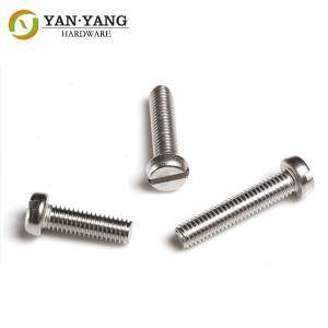China High Quality Stainless steel machine screw with cylindrical head with round head factory
