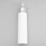 36mm 85ml PET Cylindrical Spray Bottle Silver Sprayer Clear Cap