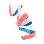 150cm Fiberglass PVC Tape Measure Colorful Anti Stretch Soft For Sewing