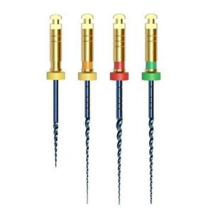 China Heat Treated Dental Rotary Files Endodontic Instrument S Blue Assorted on sale