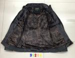 F91219 Men's pu fashion jacket coat stock