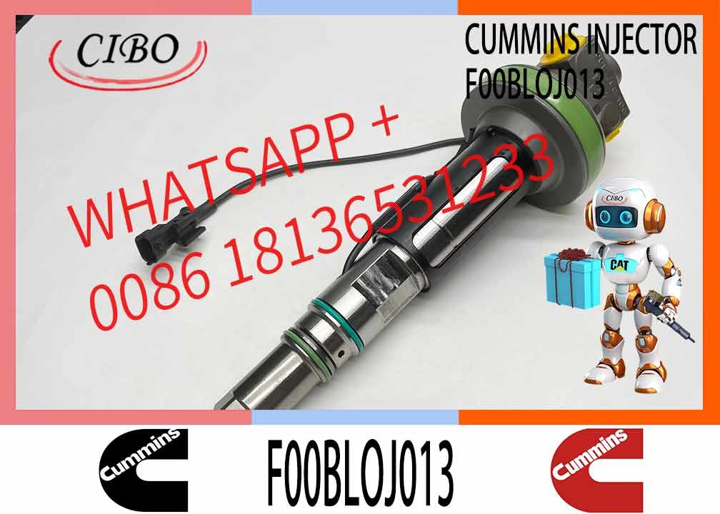 Fuel Injector Assembly 4955526 Y431KO5199 4928104 F0OBLOJ014 F00BLOJ013 For Qsk19 Engine