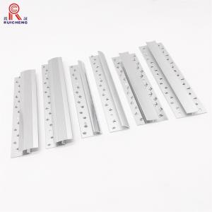 China Bullnose Transition Threshold Curved Steel Silver Aluminum Flooring Cover Trim factory