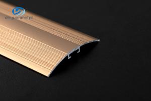 China T6 Aluminium Flooring Profiles Threshold Strip Transition Trim Laminate Carpet For Hotal Decoration factory