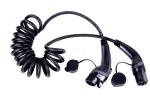 32A 250V 7kW Type 1 To Type 2 EV Charging Cable IEC 62196-2 Mode 3 Charging