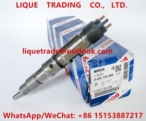 China BOSCH common rail fuel injector 0445120268 , 0 445 120 268 , 400903-00046 , 40090300046 for DOOSAN DL06S factory
