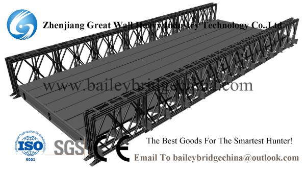 CB200(HD200) Double Lane DSR,Bailey Bridge From China,prefabricated bridge,steel
