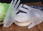 PVC Powder Free Vinyl Disposable Medical Examination Gloves With Smooth Touch