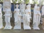 Indoor grace lady marble sculptures park marble stone statues ,China stone