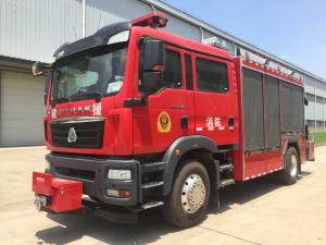 China Diesel Type Heavy Rescue Fire Truck 6 Wheel 310HP With 5T Crane factory