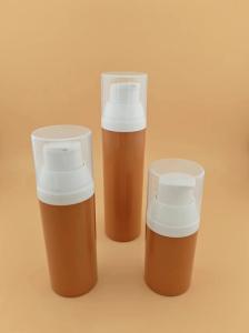 China 15ml 30ml 50ml Plastic Clear Airless Pump Cosmetic Bottle For Cosmetic Packaging factory