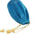 Custom Promotional fabric Drawstring Velvet Cotton Canvas Jute Liquor Whiskey