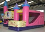 Lovely Princess Toddler Commercial Bounce House Inflatables PVC 0.55mm Tarpaulin