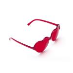130*60*50mm Heart Frame Mood Boosting Red Color Therapy Glasses