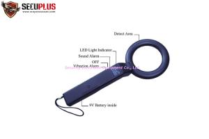 China High Sensitivity Hand Held Metal Detector factory