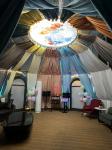 Prefab Cabin House Restaurant Transparent Bubble House Glamping Dome Tents for