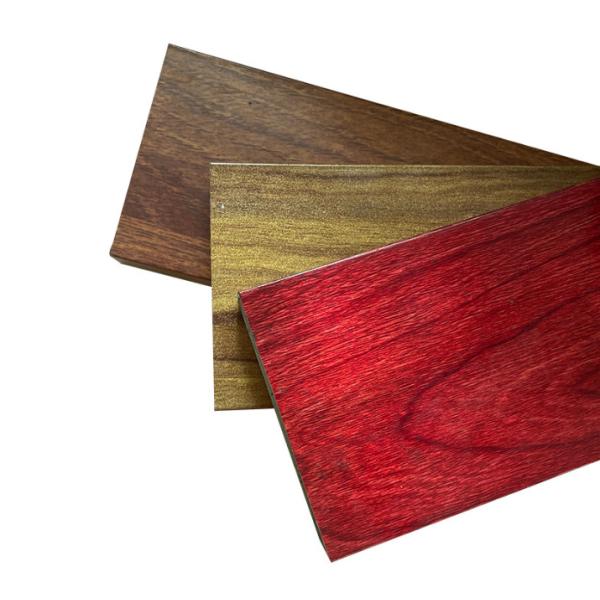 Wood Grain Aluminum Square Tube External Wall Aluminum Profiles Partition