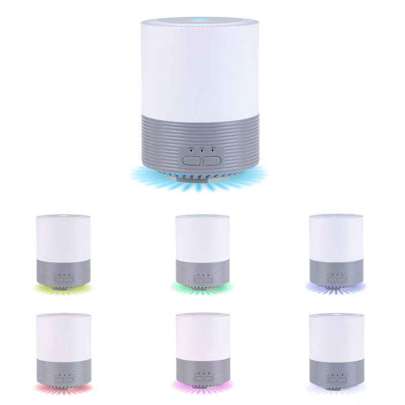 Portable Usb 5W 100ml Cylindrical Plastic Aroma Diffuser