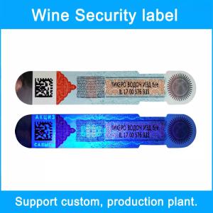 Custom Scratch Off Label Security Hologram Sticker High-Tech