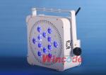 Small Battery Powered Led Lights 12×10W 4 In 1 , Led Mini Party Light AC110V -