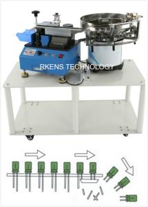 China Radial Capacitor Lead Cutting Machine AC 220V/110V With Automatic Feeding Drum factory