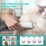Grooming Tools Pet Hair Professional Grooming Vacuum with 5 Tools and 1.3m Power