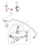 Iron Front Stabilizer Bar for MG5/Roewe 350 50016116 in Automobile Suspension