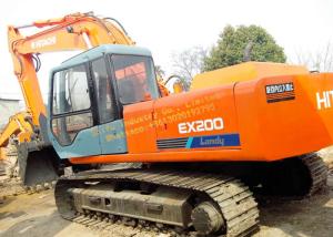 China Second Hand Excavator Hitachi Ex200 2006 Year With 132hp Engine Power factory