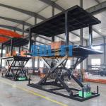 3tonne 2.5m Hydraulic Scissor Car Lift Vehicle Portable For Home Garage