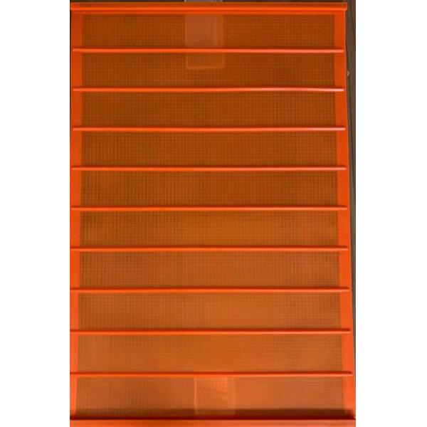 China Mining And Coal Industry Fine PU Screen Mesh 0.075mm 0.1mm Apertures Anti Blinding factory