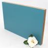 Buy cheap 0.4mm Ocean Blue Matte PET Laminated MDF Panels 730kgs/Cbm from wholesalers