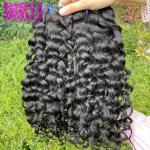 Water Wave Peruvian Straight Hair Bundles , 10A Grade Peruvian Virgin Human Hair